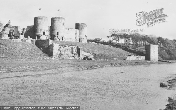 Photo of Rhuddlan, The River Clwyd And Castle 1951