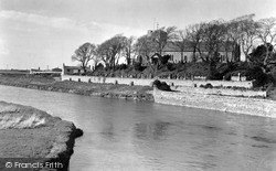 The River Clwyd And St Mary's Church 1951, Rhuddlan