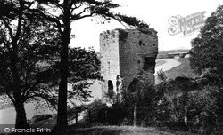 The River Clwyd And Tower 1935, Rhuddlan