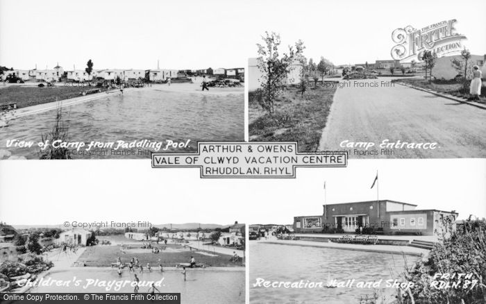 Photo of Rhuddlan, Vale Of Clwyd Vacation Centre Composite c.1955
