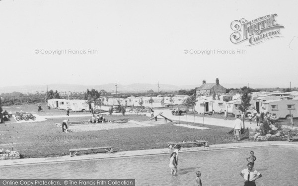Photo of Rhuddlan, Vale Of Clwyd Vacation Centre, Paddling Pool And Playground c.1955