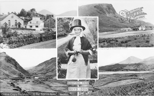 Photo of Rhyd Ddu, Composite c.1955