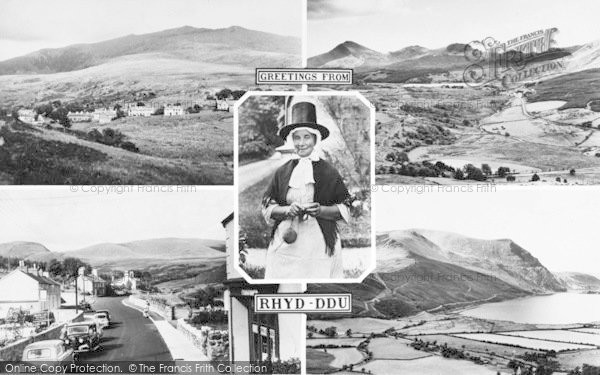 Photo of Rhyd Ddu, Composite c.1955