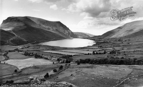 Photo of Rhyd Ddu, Llyn Cwellyn And Mynydd Mawr c.1955