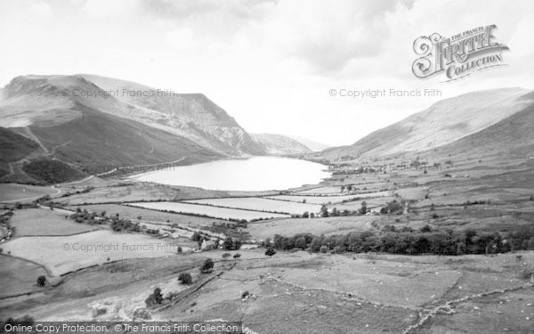 Photo of Rhyd Ddu, Llyn Cwellyn And Mynydd Mawr c.1955