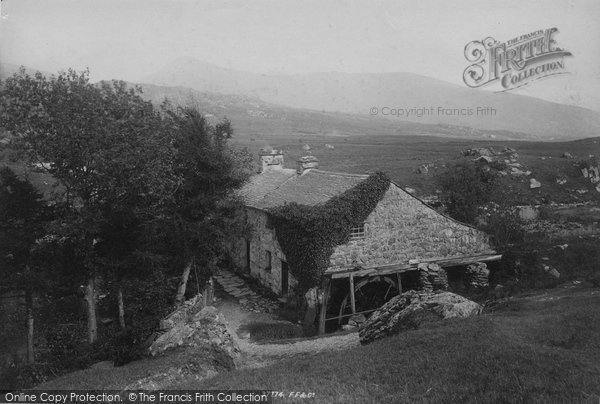 Photo of Rhyd Ddu, Old Mill 1896