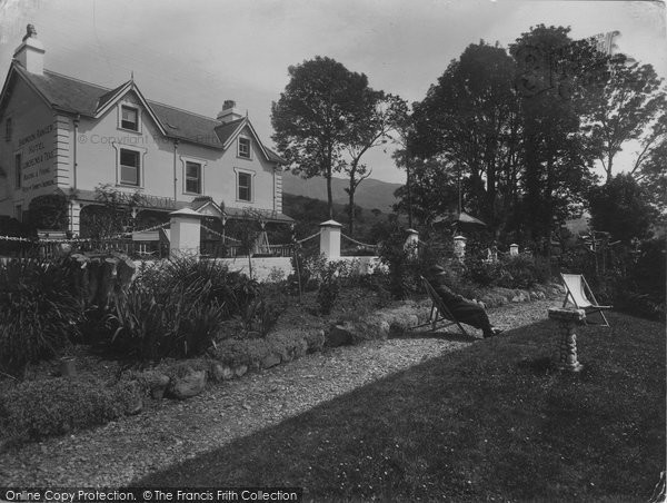 Photo of Rhyd Ddu, Snowdon Ranger Hotel From The Terrace 1935