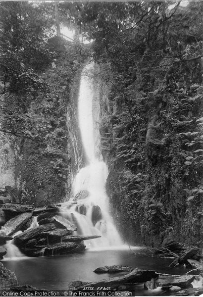 Photo of Rhyd Ddu, Waterfall Near Llyn Cwellyn 1896