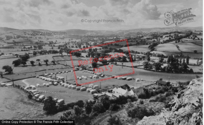 Photo of Rhyd Y Foel, Caravan Park c.1955