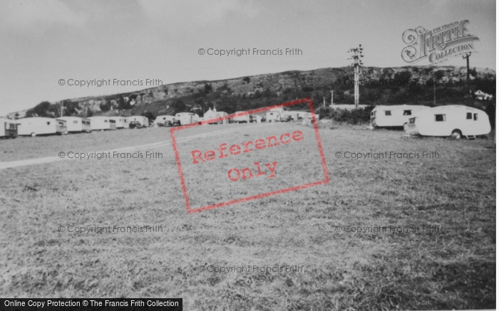 Photo of Rhyd Y Foel, Caravan Park c.1960