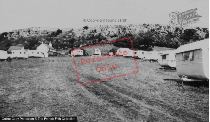 Photo of Rhyd Y Foel, Caravan Park c.1960
