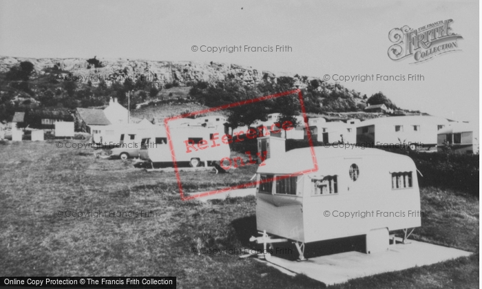 Photo of Rhyd Y Foel, Caravan Park c.1960