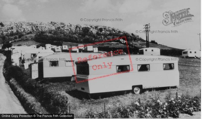 Photo of Rhyd Y Foel, Caravan Park c.1960