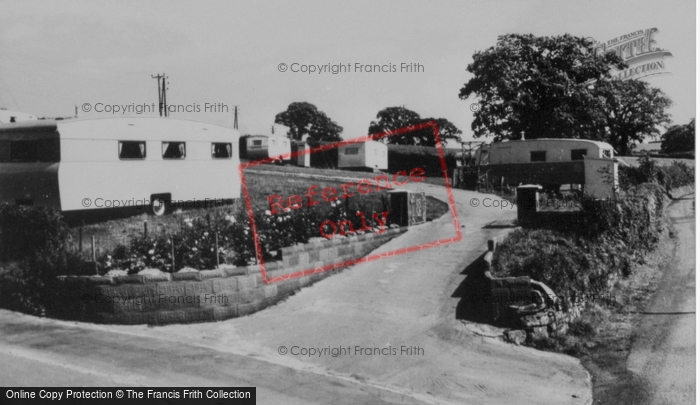 Photo of Rhyd Y Foel, Caravan Park c.1960