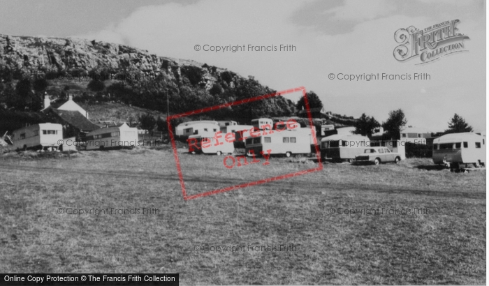 Photo of Rhyd Y Foel, Caravan Park c.1960