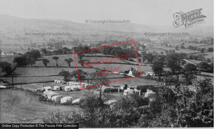 Photo of Rhyd Y Foel, Tan Rallt Caravan Site c.1955