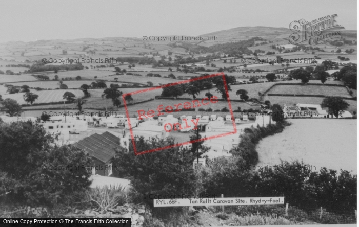 Photo of Rhyd Y Foel, Tan Rallt Caravan Site c.1960