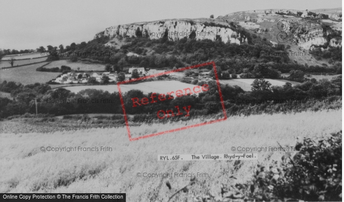 Photo of Rhyd Y Foel, The Village c.1960