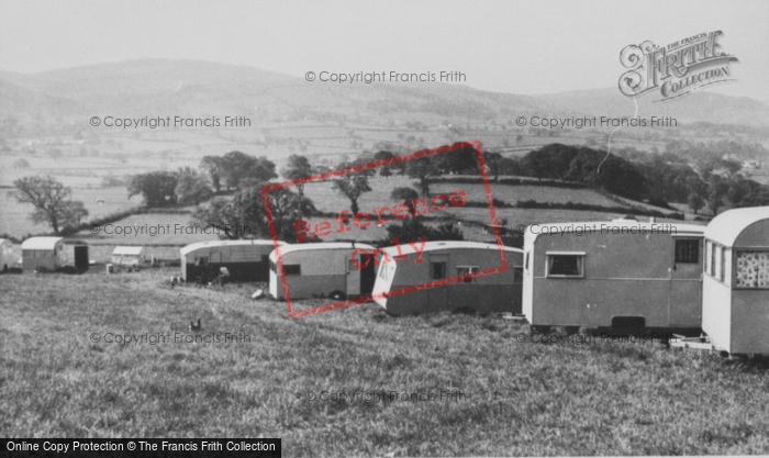 Photo of Rhyd Y Foel, View From Caravan Site c.1955
