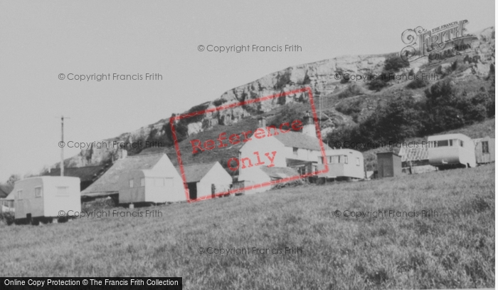 Photo of Rhyd Y Foel, View From Caravan Site c.1955