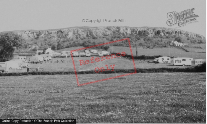 Photo of Rhyd Y Foel, View From Caravan Site c.1955