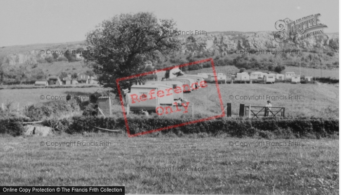 Photo of Rhyd Y Foel, View From Caravan Site c.1955