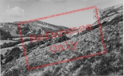 Rhyd-Y-Foel, View From Hills c.1955, Rhyd-Y-Foel