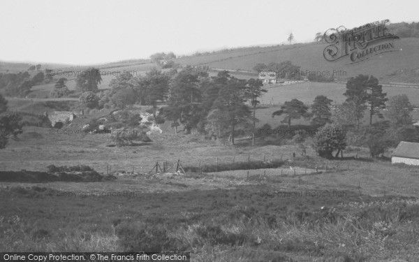 Photo of Rhydtalog, View From Moors c.1950