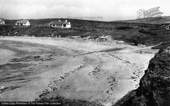 Photo of Rhydwyn, Borthwen Beach c.1955
