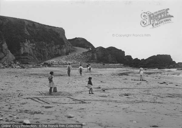 Photo of Rhydwyn, The Beach, Church Bay 1936