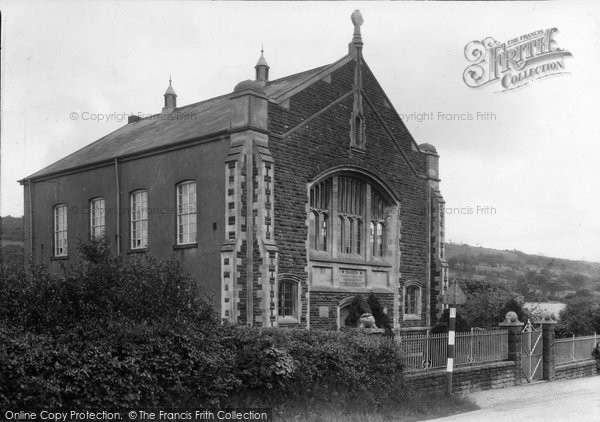 Photo of Rhydyfro, Saron Congregational Chapel 1938
