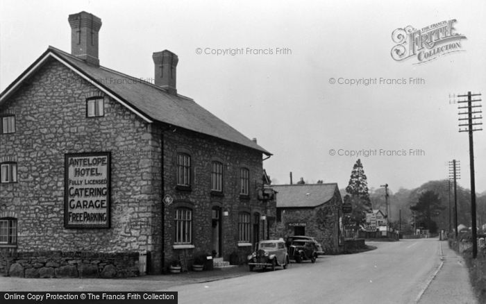 Photo of Rhydymwyn, The Antelope Hotel c.1950