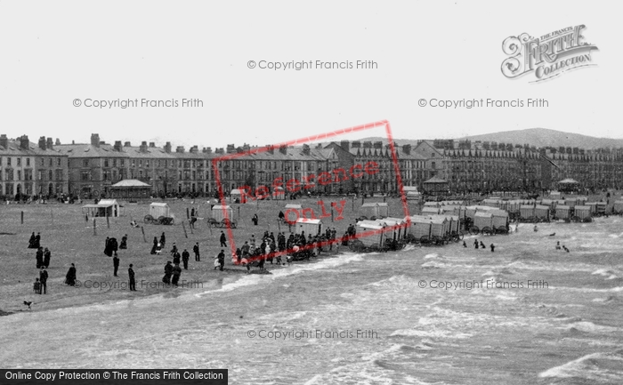 Photo of Rhyl, Beach The Pier West 1895