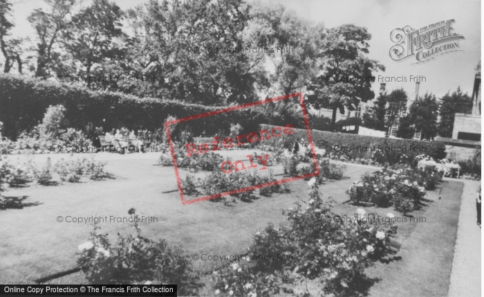 Photo of Rhyl, Botanical Gardens c.1960