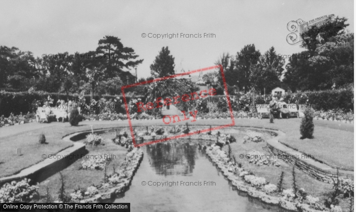Photo of Rhyl, Botanical Gardens c.1960