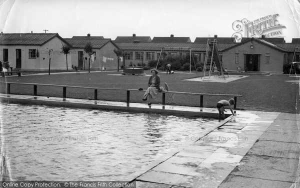 Photo of Rhyl, Children's Playground, Derbyshire Miners Welfare Holiday Centre c.1960