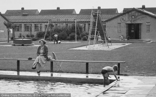 Photo of Rhyl, Children's Playground, Derbyshire Miners Welfare Holiday Centre c.1960