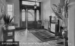Colet House, Front Entrance Hall c.1950, Rhyl