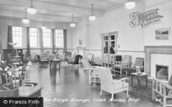 Colet House, The Large Lounge c.1950, Rhyl