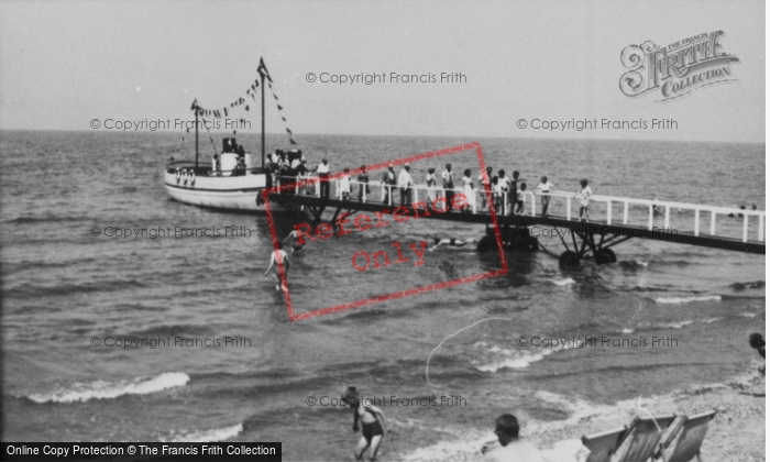 Photo of Rhyl, Coming Ashore c.1955