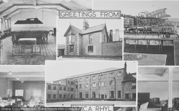 Photo of Rhyl, Composite, Ymca c.1955
