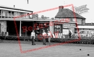 Derbyshire Miners Welfare Holiday Centre Bowling Green c.1960, Rhyl