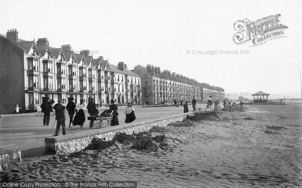 Photo of Rhyl, East Parade 1895