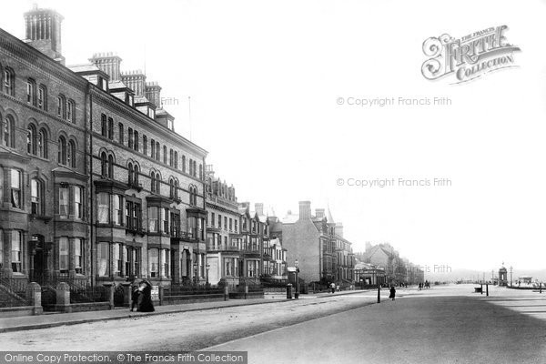 Photo of Rhyl, East Parade 1895