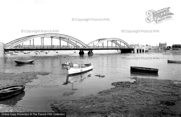 Photo of Rhyl, Foryd Bridge c.1955