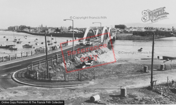 Photo of Rhyl, Foryd Bridge c.1965