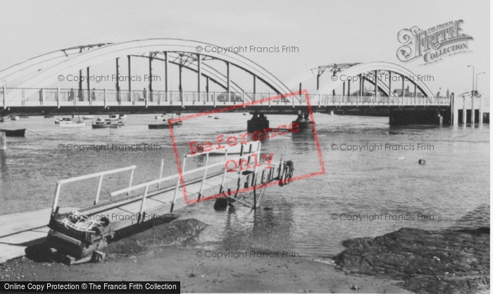 Photo of Rhyl, Foryd Bridge c.1965