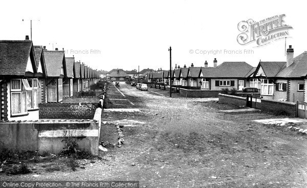 Photo of Rhyl, Garford Road c.1955