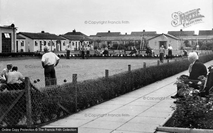Photo of Rhyl, Holiday Centre, Bowling Green c.1960