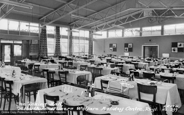 Photo of Rhyl, Holiday Centre, Dining Hall c.1960